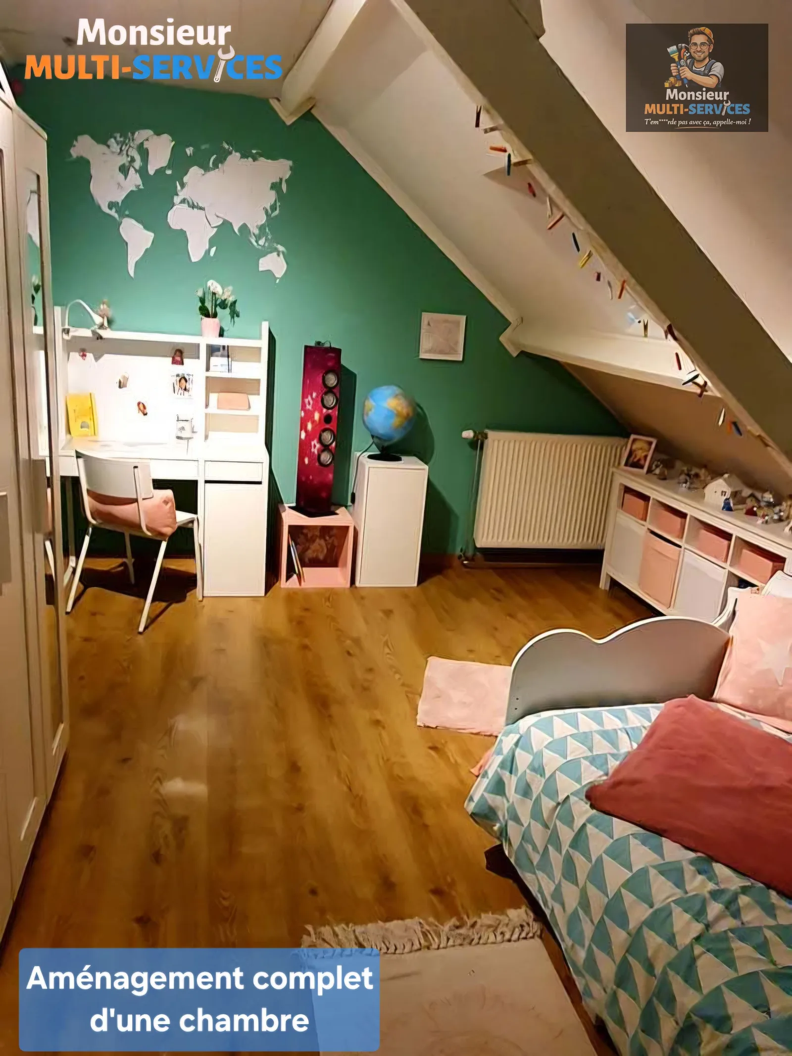 Rénovation chambre d'enfant
